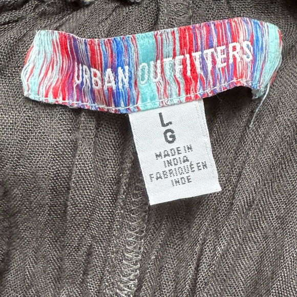 URBAN OUTFITTERS UO Justine Mini Lace Up Dress Large - Picture 8 of 8